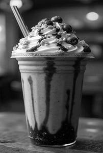Black Current Milkshakes