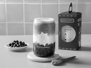 Berry Matcha Bubble Tea
