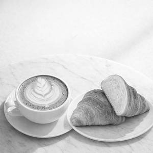 Cappuccino + Butter Croissant