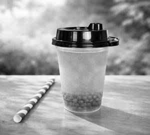 Apple blossom popping boba
