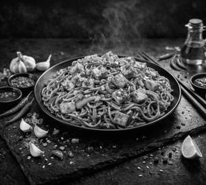 Paneer Schezwan Fried Noodles