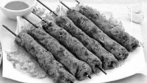 Chicken seekh kebab