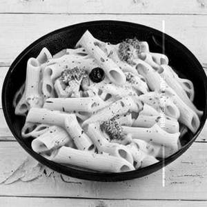 Fettuccine alfredo pasta  [veg]