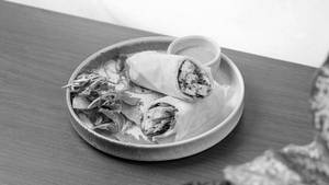 Hot Honey Tofu Wrap