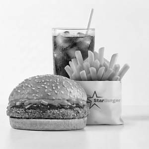 Spicy Tadka Chicken Burger Meal