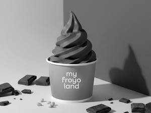 Chocolate Frozen Yogurt Ice Cream (100 Gm)