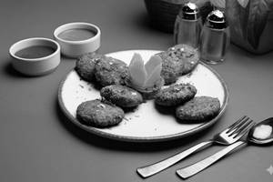 Corn Tikki Kabab (jain - Without Potato, Onion & Garlic)
