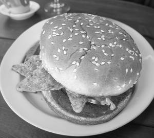 Nachos burger