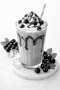 Black Current Milk Shake