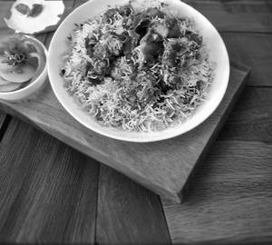Beef biryani half