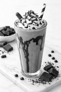 Classic Chocolate Milk Shake