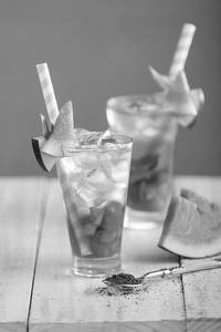 Watermelon & Basil Iced Tea
