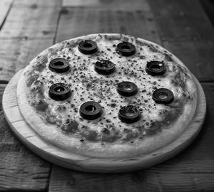Cheese Black Olive Pizza ( 7 Inch )