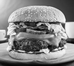 Veg crunch burger