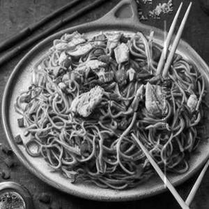 Chicken Burnt Garlic Noodles