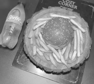 Burger + Fries + Cold Drink