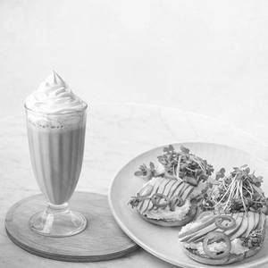 Creamy Avocado Dream Toast + Cold Frappe