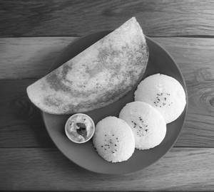 Idli [3] With Dosa [2]