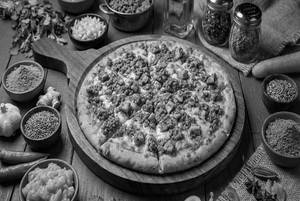 Chicken Keema Pizza