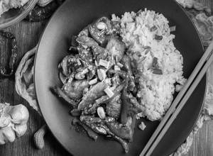 Kung Pao Chicken With Rice