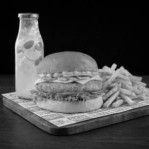 Veg Ridiculous Burger Meal