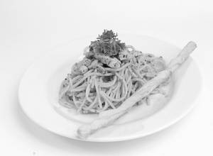 Non Veg Aglio Olio Spaghetti