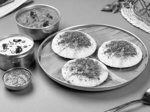 Guntur Ghee Karam Idli (3Pc)