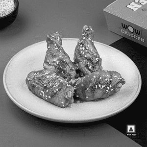 Barbeque Korean Wings 4 Pcs