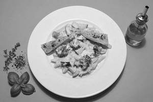 Penne Alfredo Veg Pasta