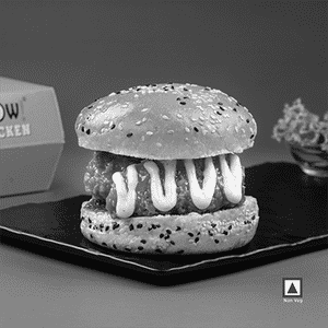 Korean Kurkure Burger