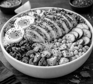 Chicken Egg Power Bowl