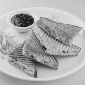 Corn Cheese Grilled Sandwich