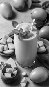 Alphonso Mango Milk Shake