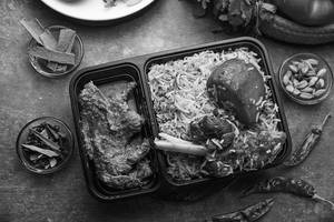 Mutton Biryani And Chicken Chaap Combo