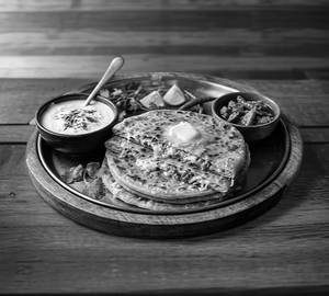 Cheese Pyaz Paratha