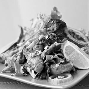Saute Chicken Salad Bowl
