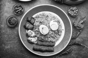 Biryani Chelo Kebab