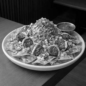Falafel Loaded Nachos