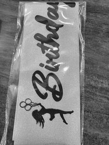 Birthday Girl Sash