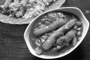 Chilli Baby Corn Gravy