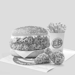 Wingman Burger Combo(For 1)