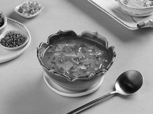 Burnt Garlic Soup