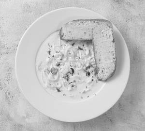 Non-veg Cream Cheese Garlic Ramen