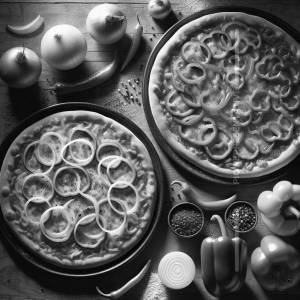 7 Onion + Capsicum Pizza