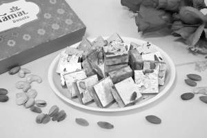 Dry Fruit Burfi