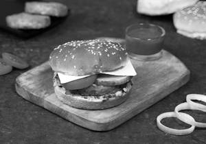 Mix Veg Cheese Burger