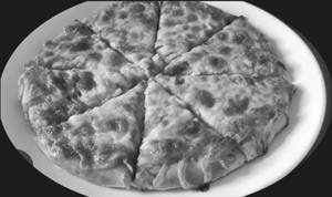 Margherita pizza .....