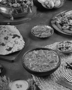 Aloo Mutter [Home Style]