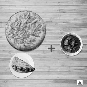 California Chicken (r ) + Chicken Tikka Salami Taco + Free Chocolava