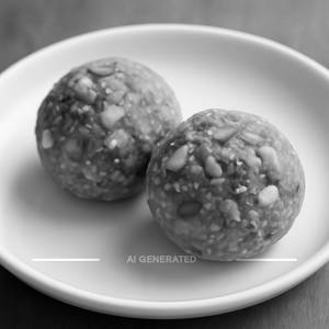 Dry Fruits Moong Laddu [2 pcs]
